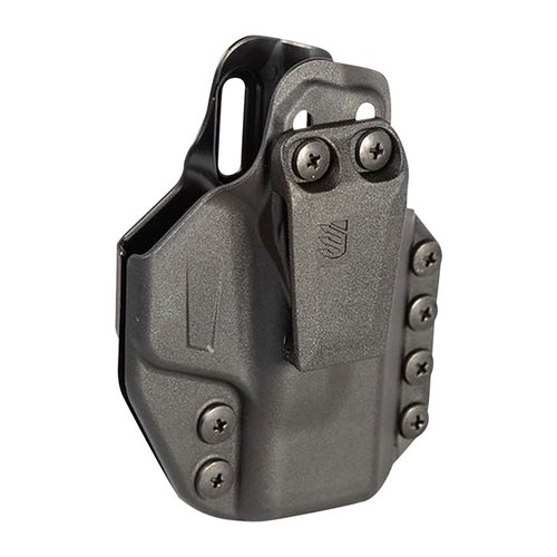 Scopri il sistema di osteria Stache™ IWB, progettato per il massimo comfort e modularità, superando i limiti del Kydex®, ideale per il porto quotidiano.