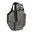 BLACKHAWK STACHE IWB LB HOLSTER S&W M&P SHIELD 9/40 BLACK