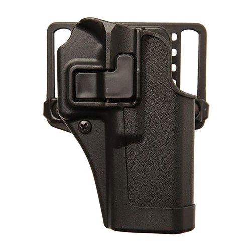 Le holster SERPA CQC de Blackhawk offre sécurité et rapidité pour ton arme, avec un système de verrouillage Auto-Lock et une conception compacte et polyvalente.