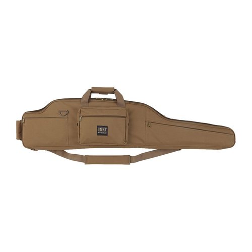 Scopri la BDT Tactical Long-Range Rifle Case di Bulldog Cases! 🎯 Protezione robusta e stile in un design tan. Adatta per fucili fino a 52 1/2".