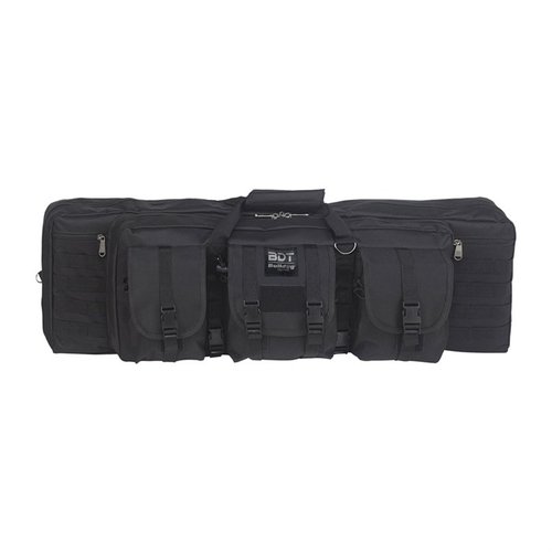 Entdecke die BDT Elite Doppeltaktische Gewehrtasche 🛡️ von Bulldog. Robuste, gepolsterte Tasche für bis zu 2 Gewehre, ideal für den Transport!