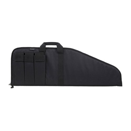 Scopri il PIT BULL TACTICAL CASE 38" nero 🖤: resistente all'acqua, imbottito e con tasche extra per caricatori. Perfetto per il tuo tiro!