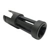 Ce flash hider se fixe facilement sur le canon standard du 10/22® avec une seule vis de réglage, sans besoin de l'aide d'un armurier.