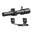 SWAMPFOX OPTICS ARROWHEAD LPVO 1-8X24 SFP ILL GUERRILLA DOT BDC-RED BLK W/MT