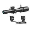 Le Swampfox Arrowhead 1-10X24 SFP offre des turrets verrouillables, un design optique avancé et des réticules illuminés, parfait pour la défense et le duty.