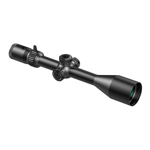 Découvre la lunette Kentucky Long Precision 3-18x50mm avec réticule illuminé, zoom 6x, turrets verrouillables et parallax ajustable pour des tirs précis.