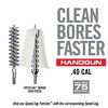Il BORE-MAX SPEED CLEAN UPGRADE SET offre una densità di setole doppia, una pulizia efficace e patch sintetici che assorbono meglio rispetto al cotone.