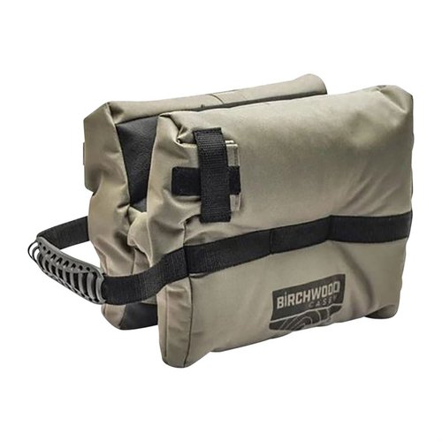 L'H-BAG SHOOTING REST offre una presa auto-tensionante per una stabilità ottimale, è versatile per fucili e fucili a pompa, e include una tracolla per un facile trasporto.
