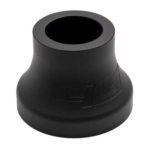 Il ZERO PRESS TURRET STAND di AREA 419 è robusto e pesante, progettato per custodire turretti extra con un'elegante anodizzazione nera di alta qualità.