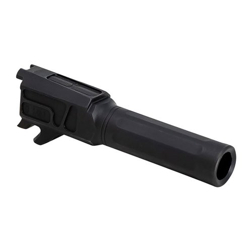 Les canons Faxon Match pour SIG® P365, en acier inoxydable 416-R, offrent une précision supérieure, une durabilité accrue et un montage facile sans armurier.