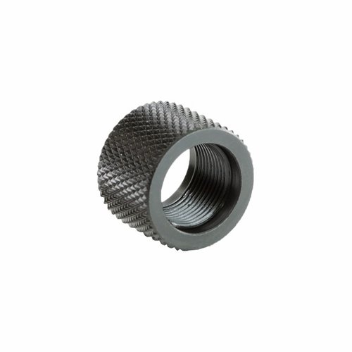 .920 Bull Thread Protector 5/8-24 schützt deine Mündung vor Schäden, ist einfach zu installieren und hat eine strukturierte Oberfläche für sicheren Halt.