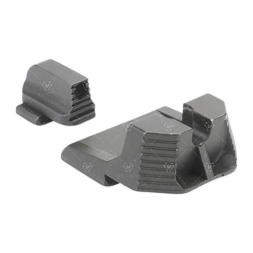 Die Strike Iron Sights (Suppressor Height) bieten dir eine erhöhte Sicht, perfekte Ausrichtung und sind aus robustem SUS630 Edelstahl für maximale Langlebigkeit.