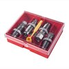 Il set 4 DIE - DELUXE PISTOL DIE SET per 50 Beowulf include die in acciaio, permettendo una facile separazione tra l'operazione di caricamento e di crimpatura.