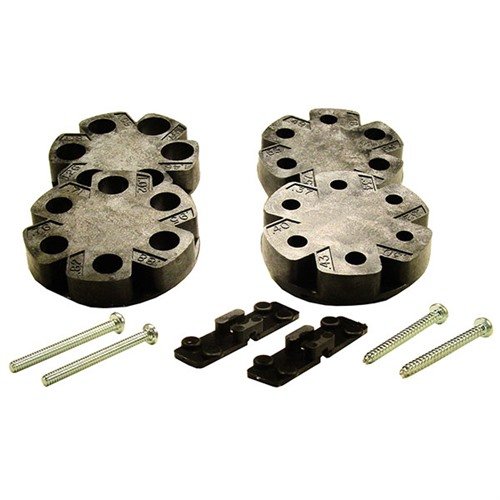 Le Lee Double Disk Kit augmente la capacité de la mesure de poudre en empilant deux disques, permettant des ajustements très fins pour une précision optimale.