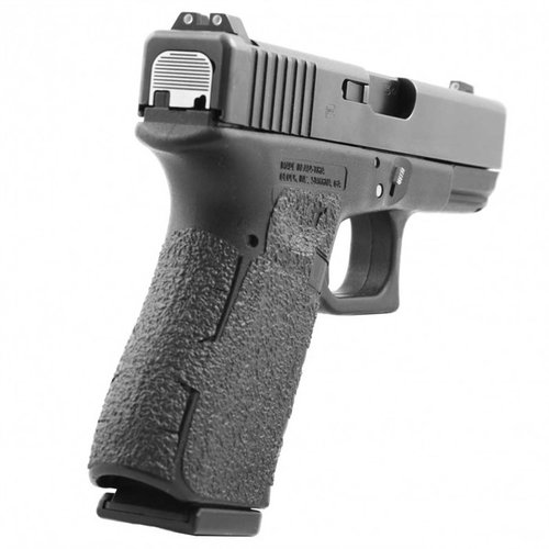 Migliora la tua Glock Gen 4 con il grip tape Talon, che offre una superficie antiscivolo, facile da applicare e rimuovere, senza alterare il telaio.