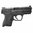 TALON GRIPS INC S&W M&P COMPACT SMALL BACKSTRAP GRIP RUBBER BLACK