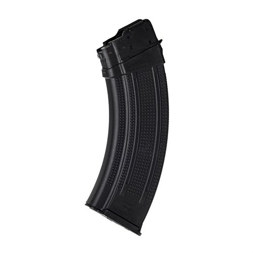 Augmente ta capacité avec le chargeur AK-47 40 coups en Zytel durable, parfait pour plus de temps de tir avec ton fusil AK-47. Fabriqué aux USA!