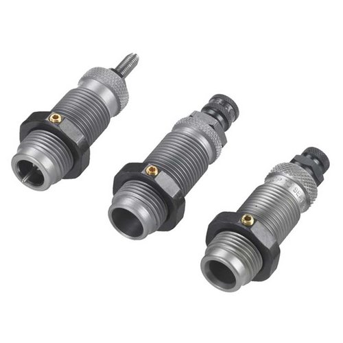 Le set de 3 dies RCBS 32 Auto Carbide te permet de redimensionner sans lubrification, d'expanser pour un bon chargement et de siéger avec précision.
