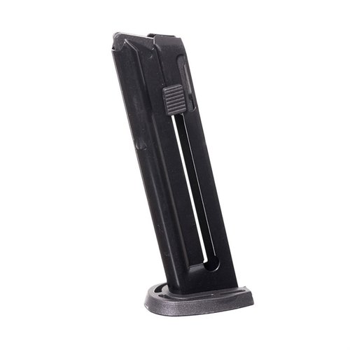 Il caricatore Smith & Wesson M&P22 Pro Mag in acciaio offre una capacità di 10 colpi, resistenza alla corrosione e un design per un facile ricaricamento.