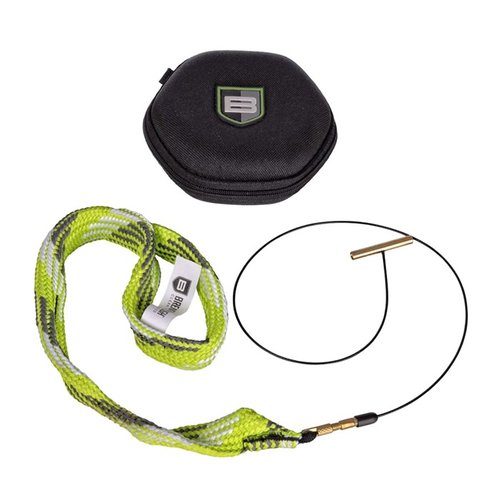 Il Battle Rope 2.0 offre una pulizia rapida ed efficace grazie alla sua spazzola in bronzo integrata e alla sezione brevettata per l'inserimento nell'ejection port.