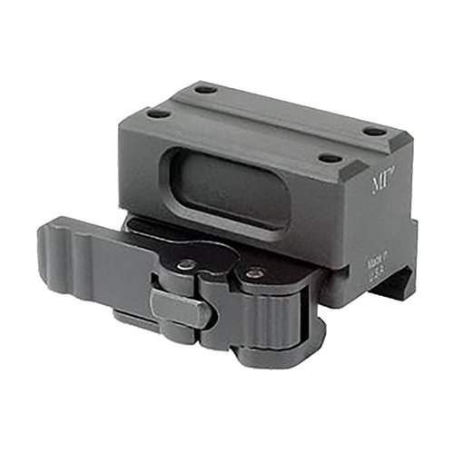 Il Trijicon MRO Lower 1/3 QD Mount offre un'installazione senza attrezzi, un'ottima regolazione della tensione e un design robusto in alluminio anodizzato per una durata eccezionale.