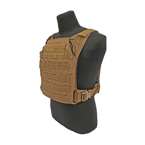 Le Minimalist Plate Carrier de Grey Ghost Gear est léger, fonctionnel, avec une poche discrète, et accepte des plaques 10x12 ou ESAPI, parfait pour ta mobilité.
