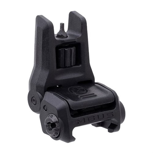 Le viseur avant Magpul MBUS 3 est léger, robuste, déployable d'une seule main et réglable sans outils, parfait pour ton AR-15.
