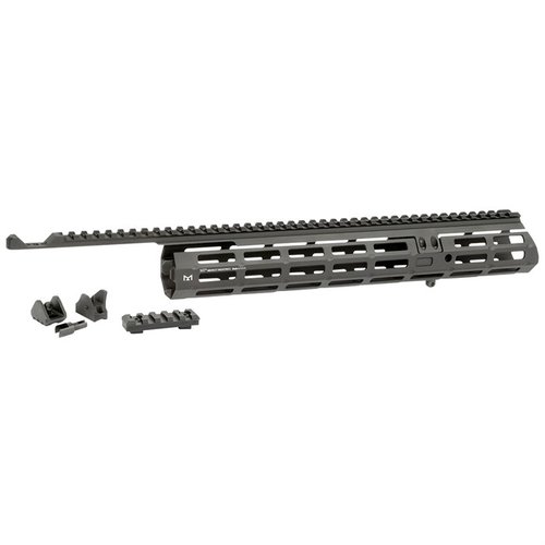 Mach dein klassisches Lever-Action-Gewehr mit dem MARLIN 1895 Extended Sight System von Midwest Industries taktisch. M-LOK® Handguard, Ghost Ring Sights und Picatinny Rail bieten dir mehr Flexibilität und Anpassungsmöglichkeiten.