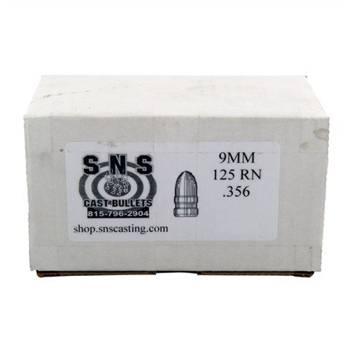 Die 9MM CALIBER CAST PISTOL BULLETS von SNS bieten dir präzise und konsistente Schüsse dank hochwertiger Legierung und polymerer Beschichtung – perfekt für dein Schiessvergnügen.