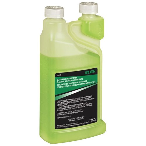 Reinige deine Hülsen mit dem RCBS Ultrasonic Case Cleaner! ✨ 32 oz Lösung für perfekte Ergebnisse und einfache Anwendung. Ideal für Wiederlader!