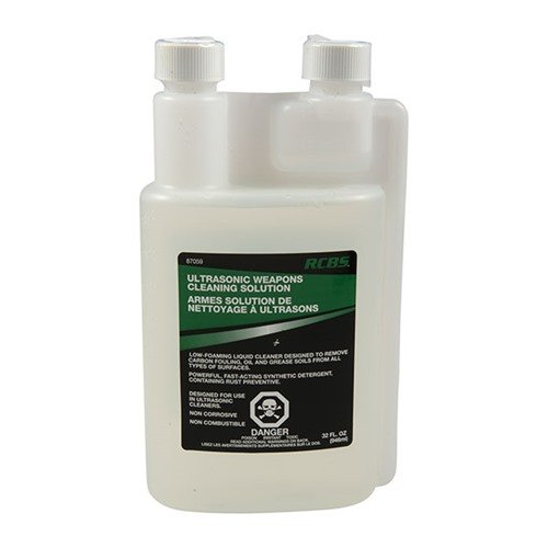 Le nettoyeur à ultrasons RCBS offre une capacité de 3 litres, un chauffage céramique de 100 watts et un nettoyage efficace des douilles, même dans les poches d'amorces.