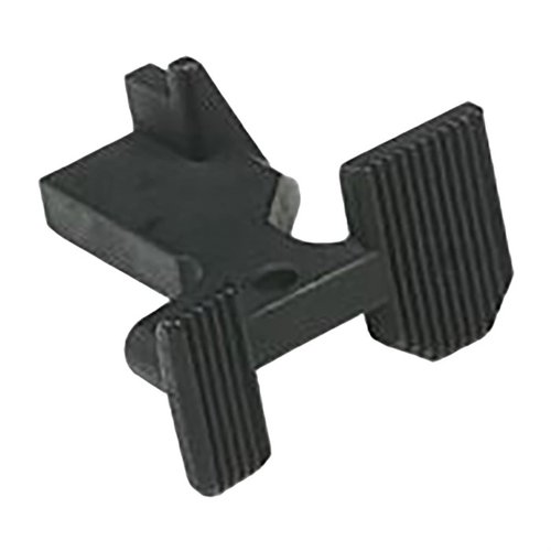 Le ZEROED AR-15 Bolt Catch de CMMG offre des palettes surdimensionnées et ergonomiques en acier, garantissant une manipulation facile et fiable du bolt catch.