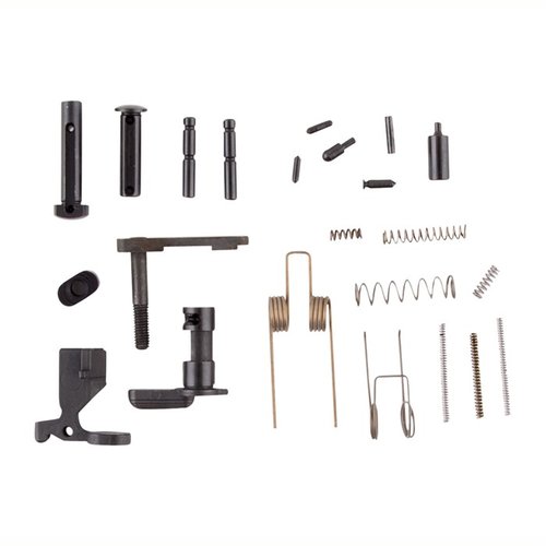Das Enhanced Lower Parts Kit von ZRO DELTA ist phosphatiert und enthält alle grundlegenden Teile für die LPK, ausser Trigger Guard, Grip und Fire Control Assemblies.