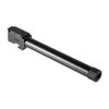 Améliore ta Glock® avec le canon fileté Silencerco en acier inoxydable 416R, finition noire ou naturelle, compatible Gen 3 et Gen 4, et protège-filet inclus.