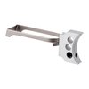 Il grilletto 1911 3-HOLE FUSION offre un design regolabile in alluminio, finitura argento, e un pad frontale scanalato per una precisione ottimale.