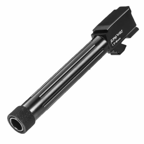 I barili Alpha Wolf per Glock M17 offrono precisione assoluta e affidabilità, installazione facile, progettati per munizioni di piombo, rivestiti in nitruro.