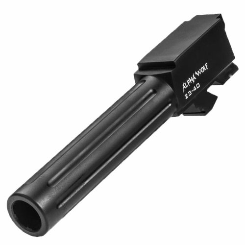 Die ALPHAWOLF 40 S&W Läufe bieten höchste Präzision und Zuverlässigkeit, sind für alle Glock-Generationen geeignet und ermöglichen eine einfache Drop-in-Installation.
