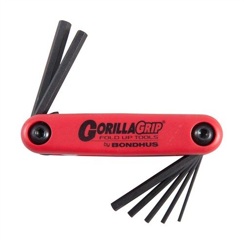 Die GORILLA GRIP® FOLD-UP WRENCH SETS sind kompakt, langlebig und ergonomisch, ideal für die Waffenpflege und leicht zu transportieren.