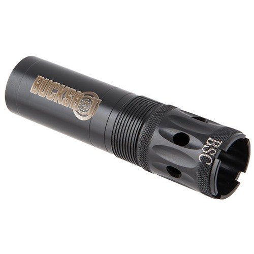 Die Beretta/Benelli portierte Buckshot Choke Tube sorgt für enge Muster mit 00 & 000 Buckshot, reduziert Rückstoss und Mündungsaufstieg und ist für verschiedene Ladungen geeignet.