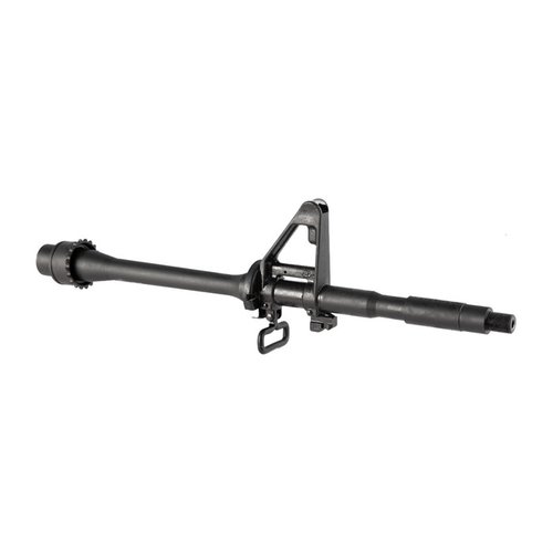 Il canna Colt M4A1 da 14,5 pollici in 5.56 NATO offre una rigatura a sei scanalature, rivestimento in cromo e compatibilità con sistemi a gas carbine.