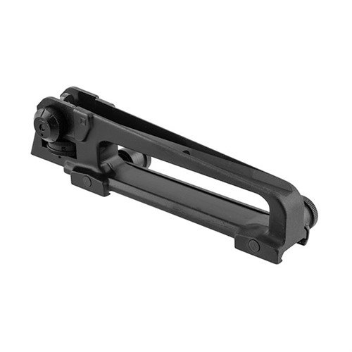Der Colt AR-15 Tragegriff bietet eine robuste Aluminiumkonstruktion, militärische Spezifikationen, einfache Anpassungen und die Möglichkeit, Optiken oben zu montieren.