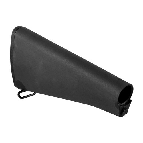 Die AR-15 A4 Stowage Stock Assy Fixed OEM in Schwarz bietet dir Stabilität und Funktionalität für verschiedene AR-15 Modelle, ideal für präzises Schiessen.