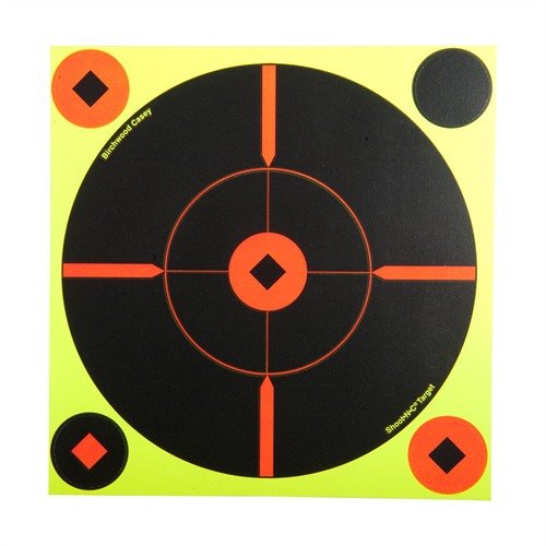 Die SHOOT-N-C® TARGETS machen Treffer sofort sichtbar mit leuchtendem Chartreuse, selbstklebend und perfekt für präzises Schiessen ohne Fernglas.