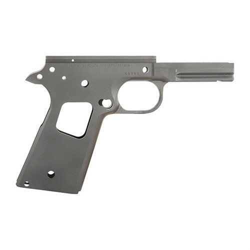 Baue deine individuelle 1911 mit dem robusten 1911 Recon Receiver aus hochwertigem Carbonstahl oder Edelstahl für optimale Leistung und Präzision.
