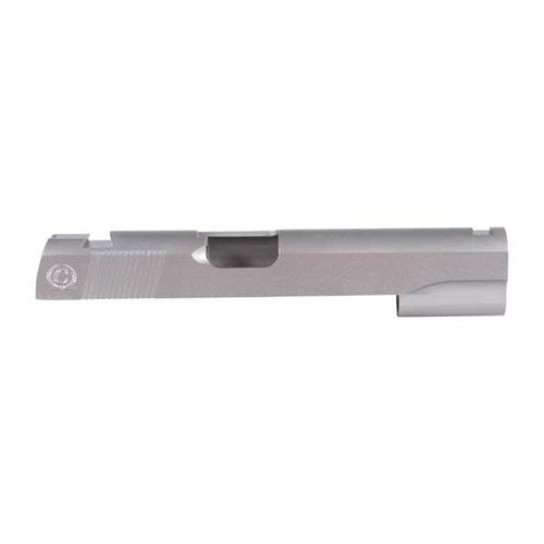 Le slide 1911 Caspian in acciaio inossidabile offrono forza eccezionale e tolleranze precise, perfette per una pistola da combattimento di alta qualità.