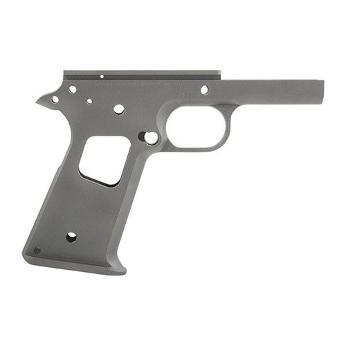 Baue deine individuelle 1911 mit dem hochwertigen Caspian Race Ready Receiver aus 4140 Carbonstahl für optimale Leistung und schnelle Magazinwechsel.