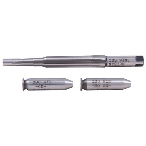 Kit di alesatura CLYMER per camere .223 e .308, include reamer di alta qualità e gauge di testa per un'alesatura precisa e sicura di nuovi canne.