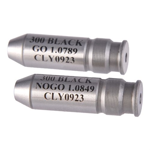 I set di gauge Clymer Go & No-Go assicurano misurazioni precise del headspace, includendo gauge in acciaio di alta qualità per calibro specifico e custodia resistente.