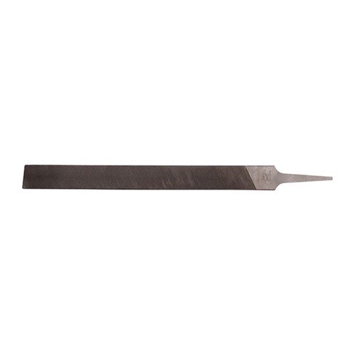 Le fichier à main AMERICAN PATTERN, coupe bastard, 10" est idéal pour le façonnage et l'élimination de métal, avec des côtés double-coupés et une conception polyvalente.