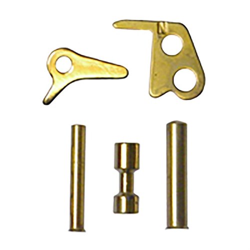 Il kit di riduzione della corsa del grilletto Series 80 offre parti in acciaio trattate con Titanium Nitride che riducono il peso del grilletto senza modifiche rischiose.